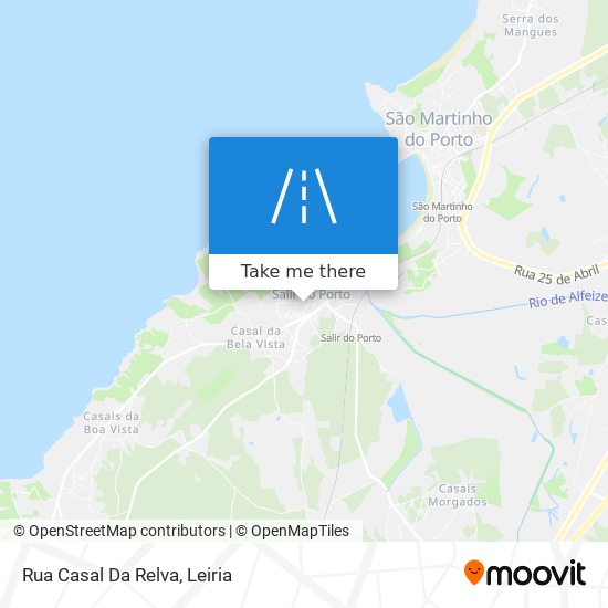 Rua Casal Da Relva map