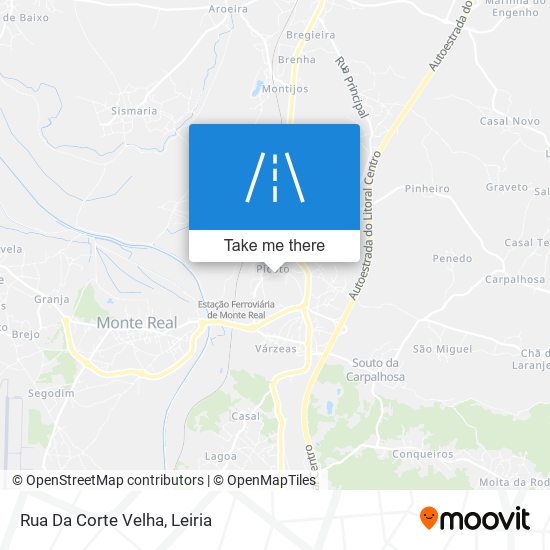 Rua Da Corte Velha map