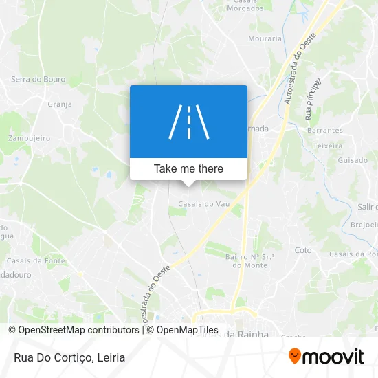 Rua Do Cortiço map