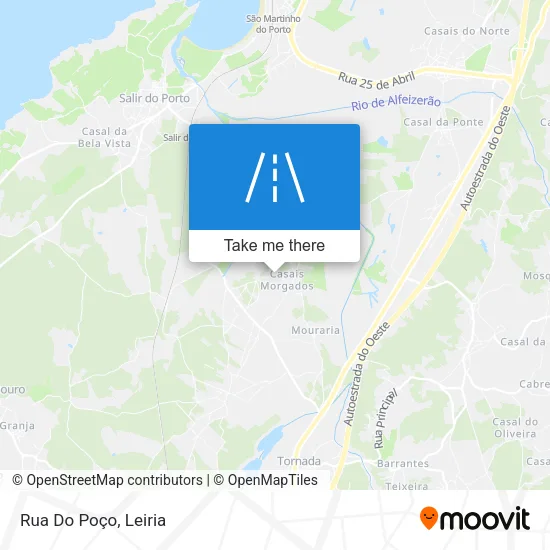 Rua Do Poço map