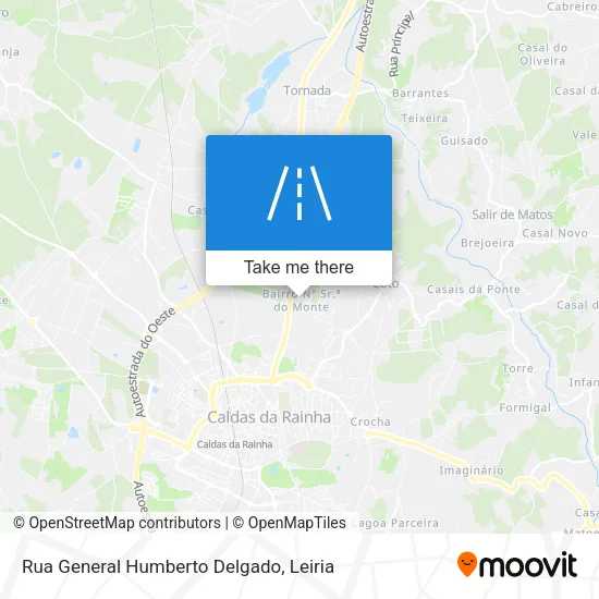 Rua General Humberto Delgado map