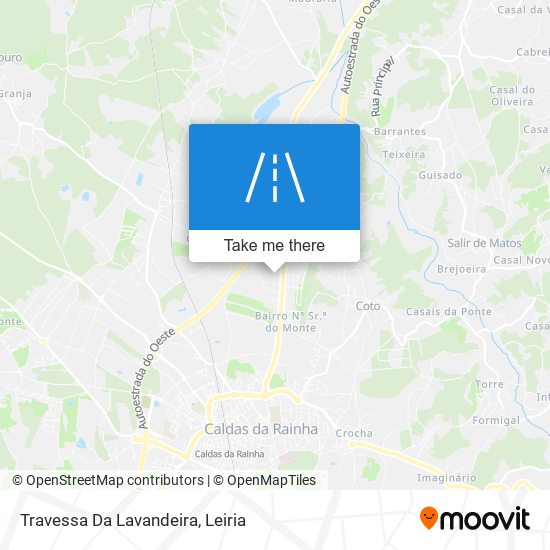 Travessa Da Lavandeira map