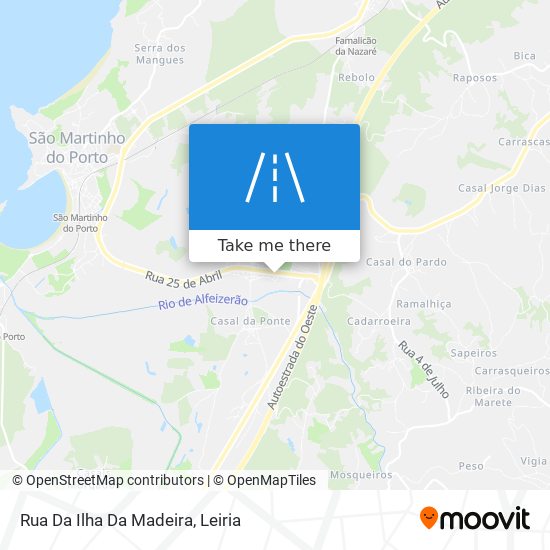 Rua Da Ilha Da Madeira map