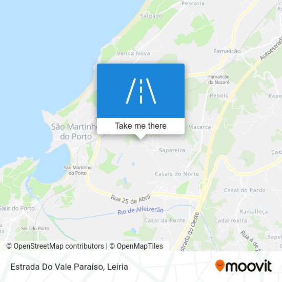 Estrada Do Vale Paraíso map