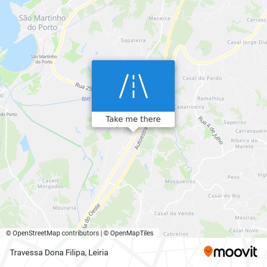 Travessa Dona Filipa map