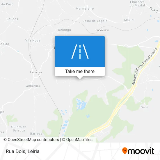 Rua Dois map