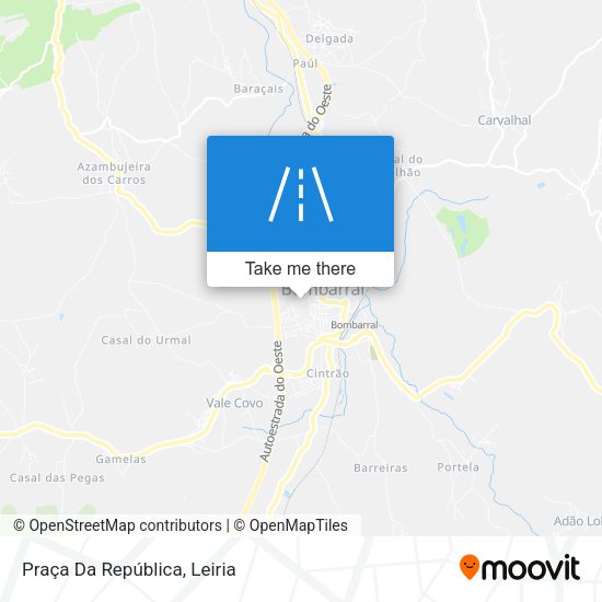 Praça Da República map
