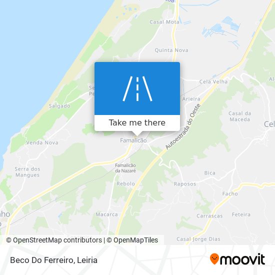 Beco Do Ferreiro map