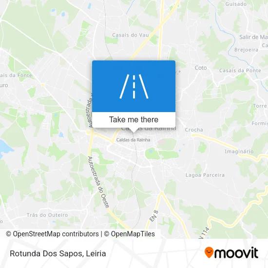 Rotunda Dos Sapos map