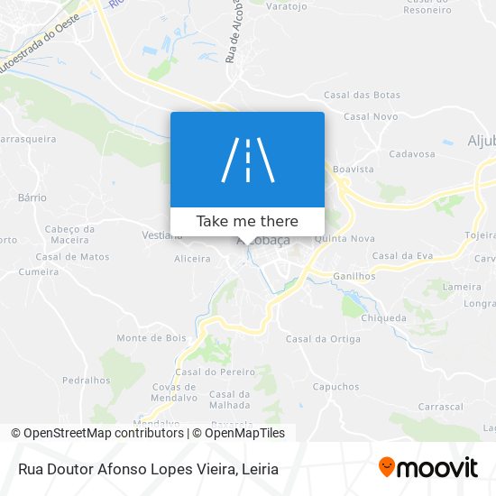 Rua Doutor Afonso Lopes Vieira map