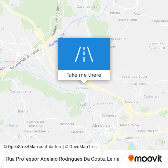 Rua Professor Adelino Rodrigues Da Costa map