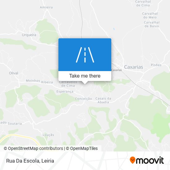 Rua Da Escola map