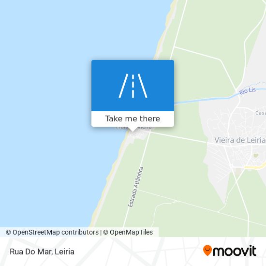 Rua Do Mar map