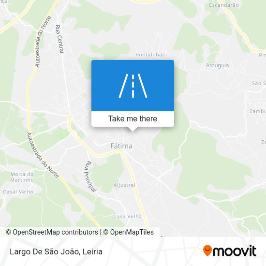 Largo De São João map