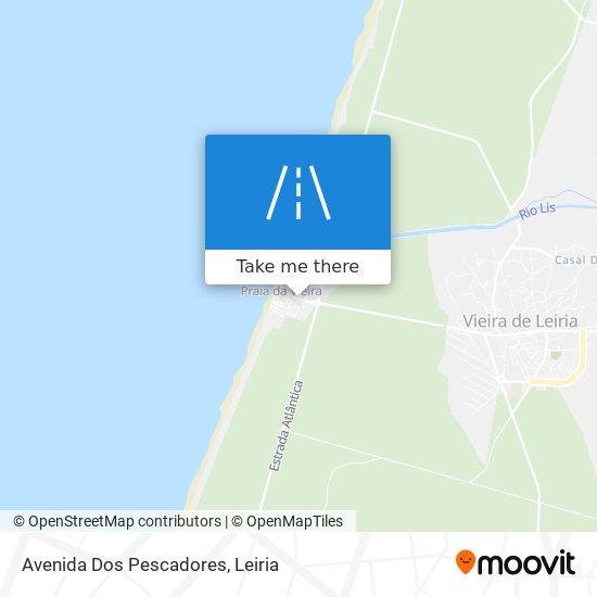 Avenida Dos Pescadores map