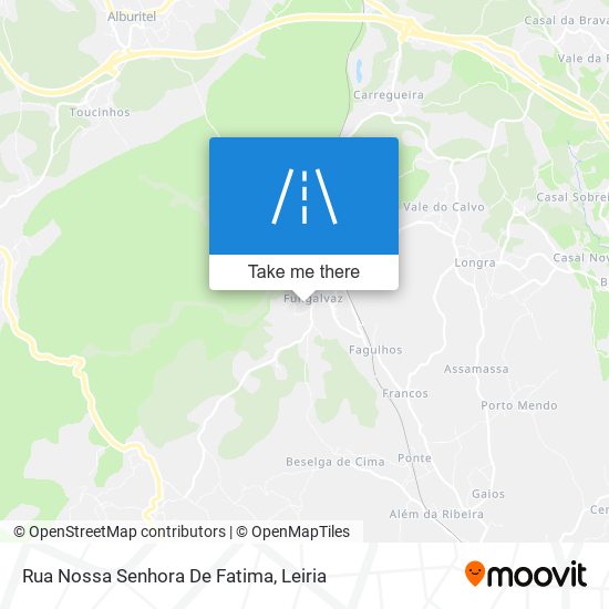 Rua Nossa Senhora De Fatima map