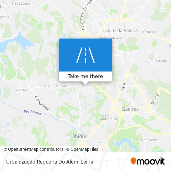 Urbanização Regueira Do Além map