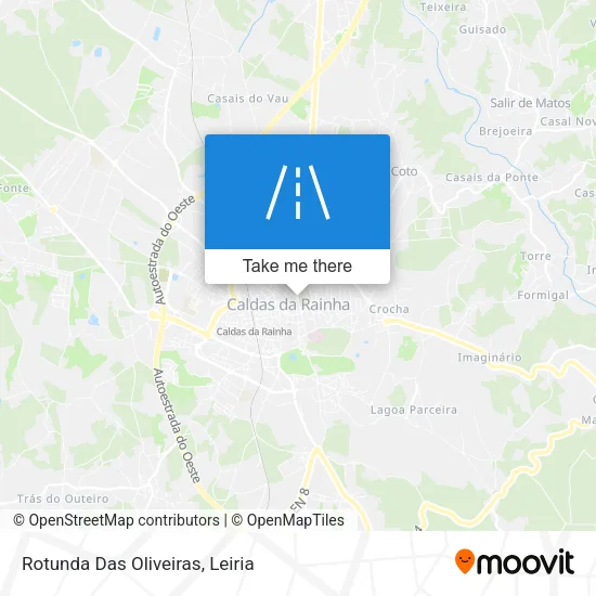 Rotunda Das Oliveiras map