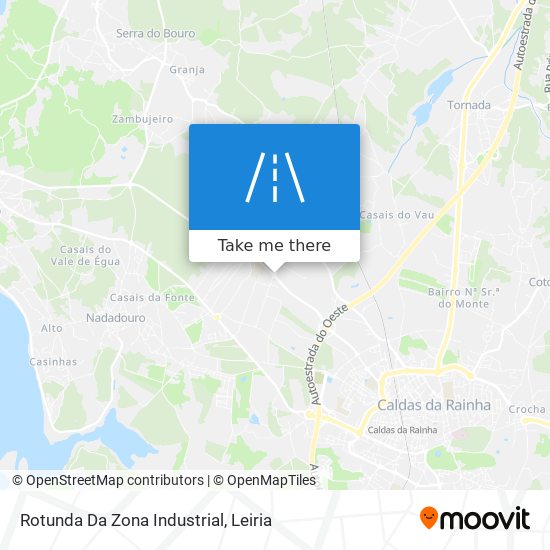 Rotunda Da Zona Industrial map
