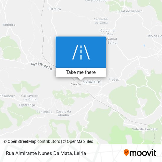 Rua Almirante Nunes Da Mata map
