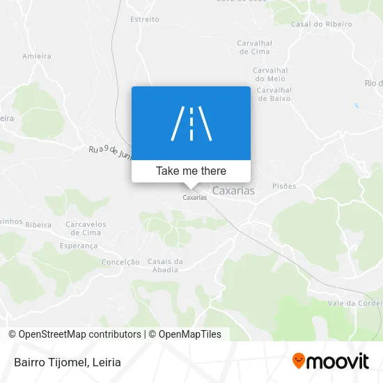 Bairro Tijomel map
