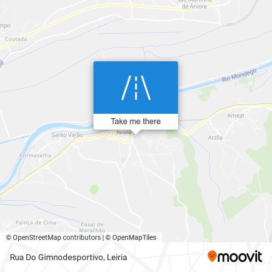 Rua Do Gimnodesportivo mapa