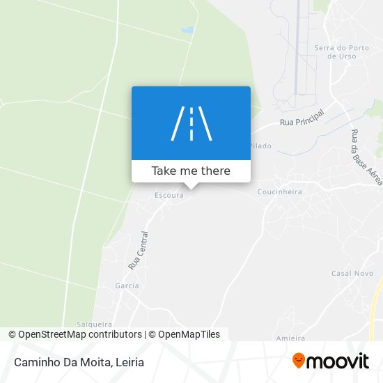 Caminho Da Moita map