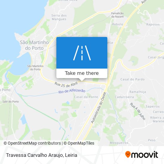 Travessa Carvalho Araujo map