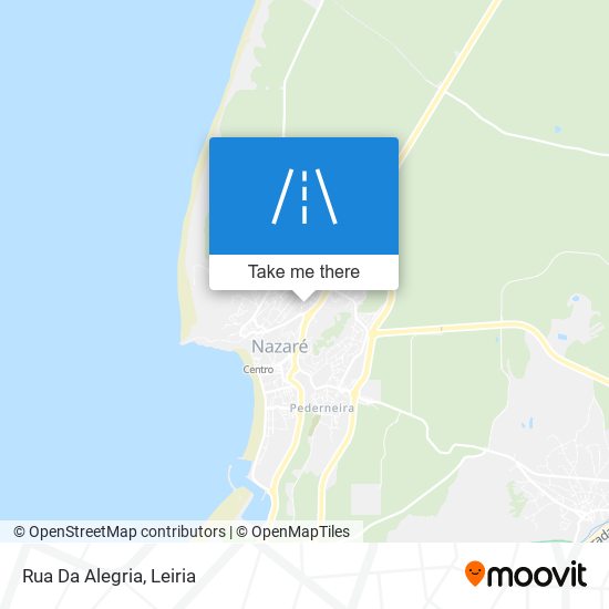 Rua Da Alegria map