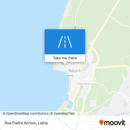 Rua Padre Acrísio map