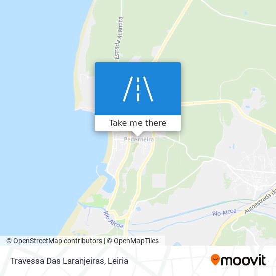 Travessa Das Laranjeiras mapa