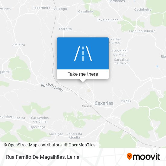 Rua Fernão De Magalhães map