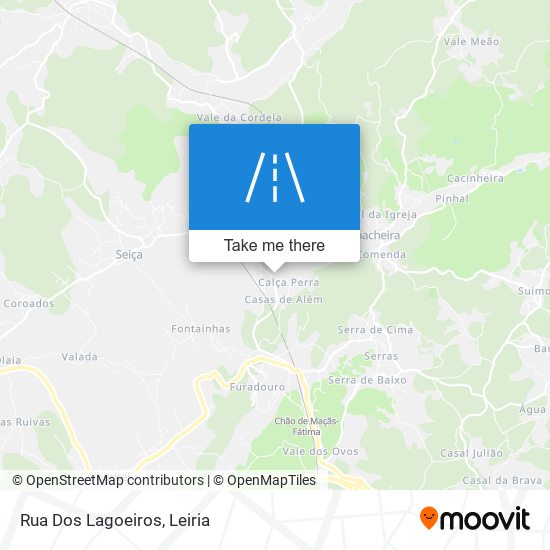 Rua Dos Lagoeiros mapa