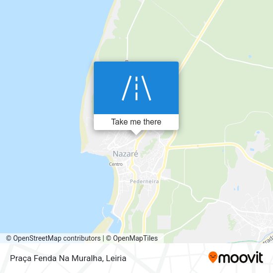 Praça Fenda Na Muralha map