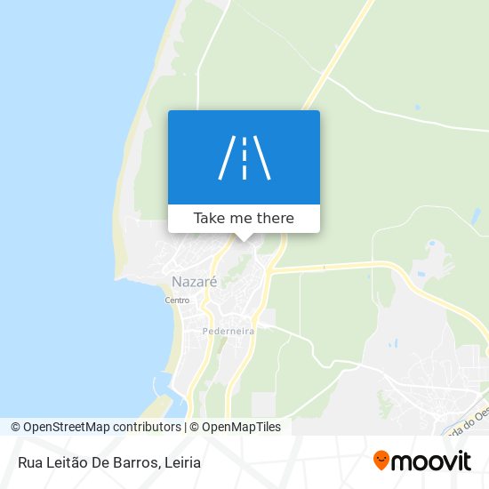 Rua Leitão De Barros map