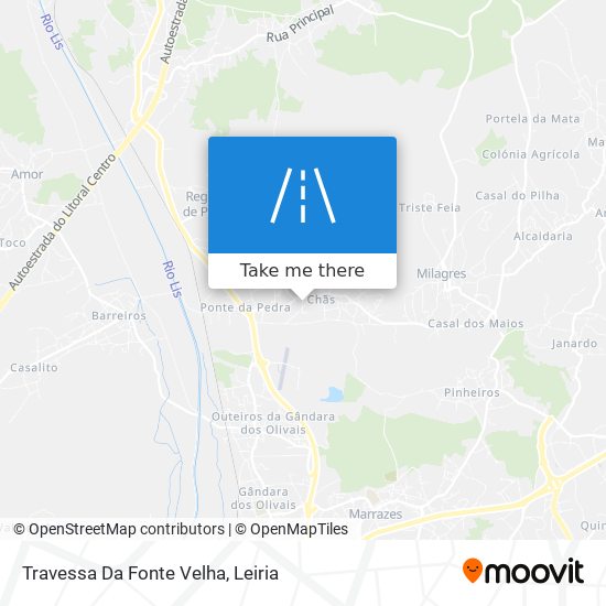 Travessa Da Fonte Velha map