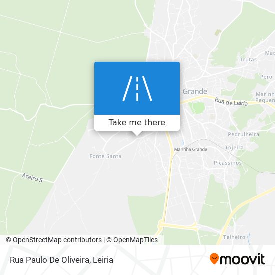 Rua Paulo De Oliveira map