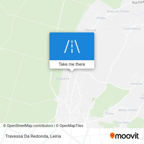 Travessa Da Redonda mapa