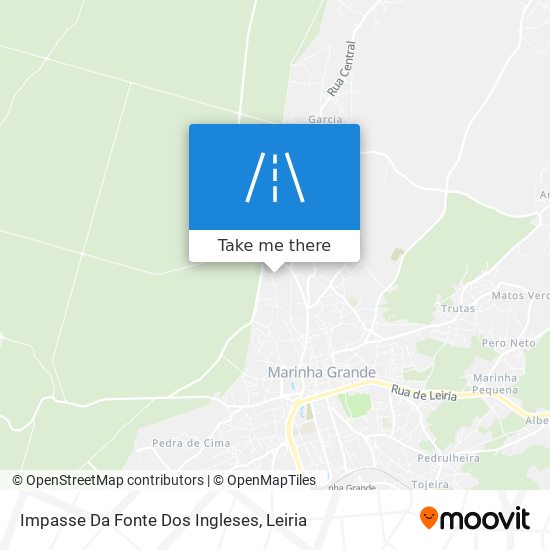 Impasse Da Fonte Dos Ingleses map