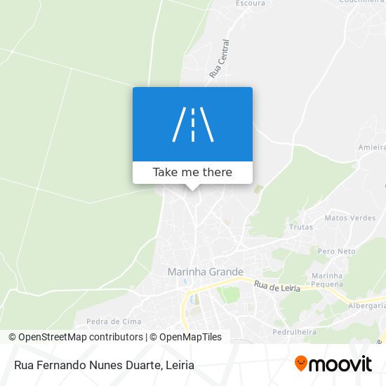 Rua Fernando Nunes Duarte mapa