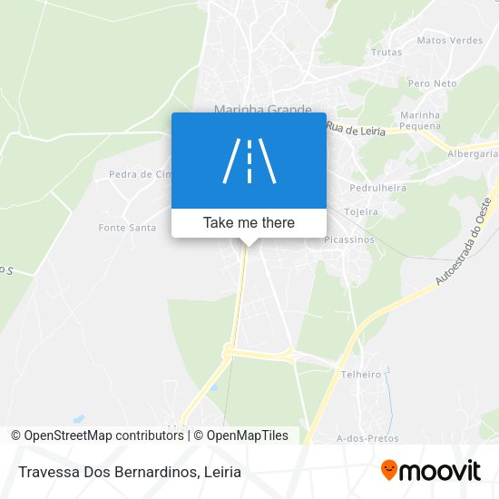 Travessa Dos Bernardinos mapa