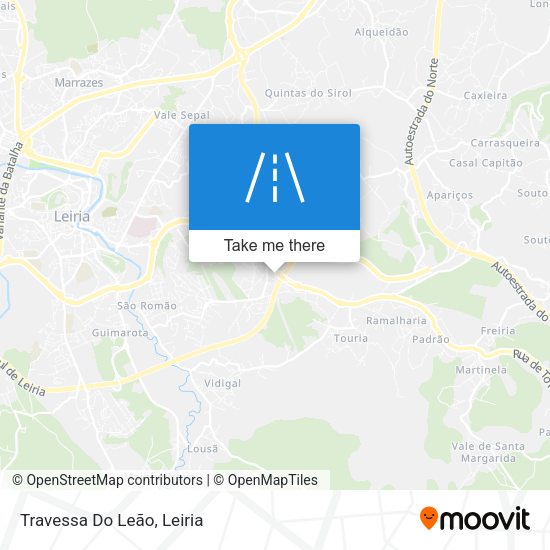 Travessa Do Leão mapa