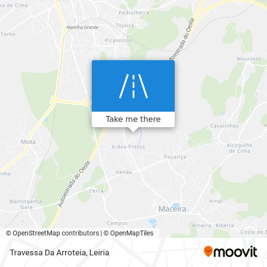 Travessa Da Arroteia mapa