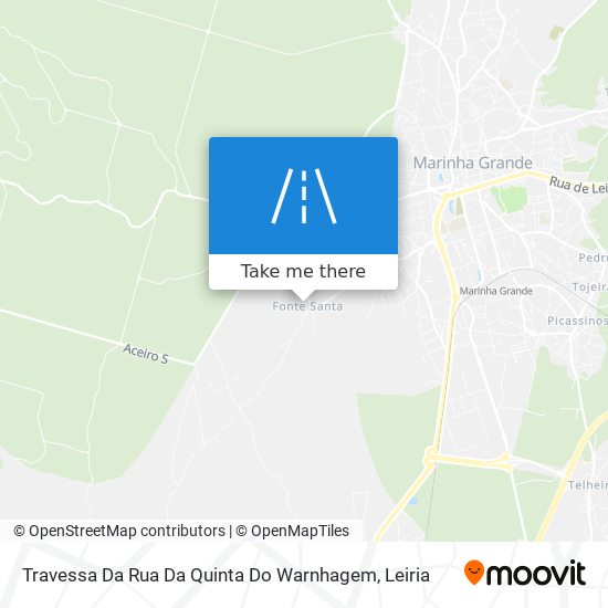 Travessa Da Rua Da Quinta Do Warnhagem map