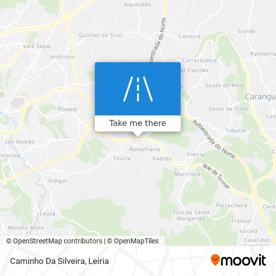 Caminho Da Silveira map