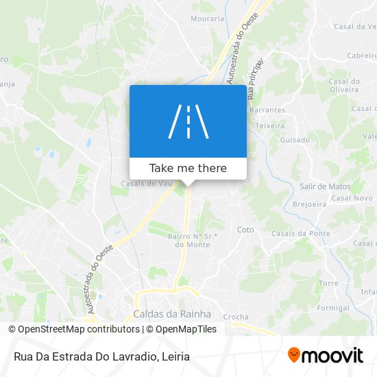 Rua Da Estrada Do Lavradio map