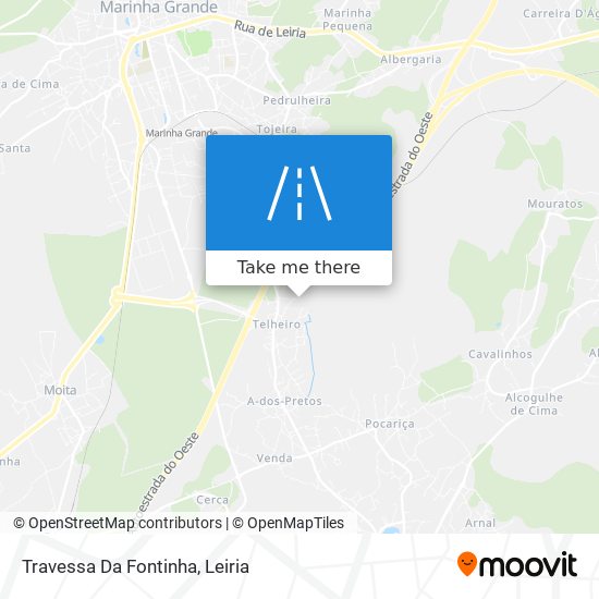 Travessa Da Fontinha map