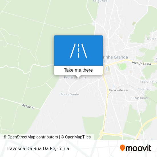 Travessa Da Rua Da Fé map