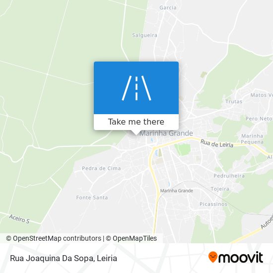 Rua Joaquina Da Sopa map