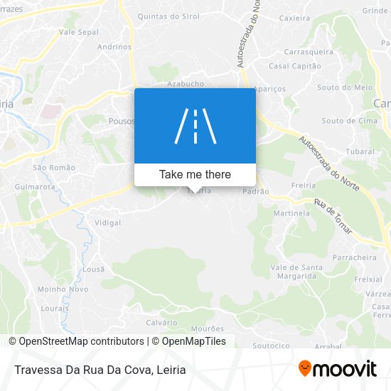 Travessa Da Rua Da Cova map